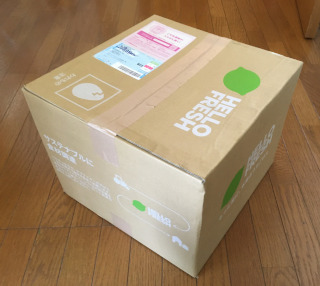 梱包の段ボール