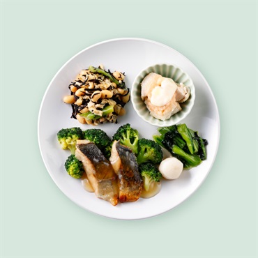アジの照り焼き風